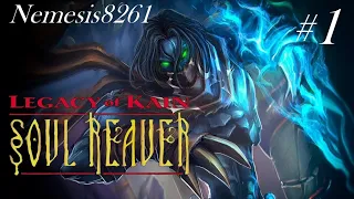 Прохождение игры  Legacy  of Kain Soul Reaver 1 Часть 1 RUS