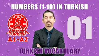 A1/A2 Numbers (1-10) in Turkish - Turkish Vocabulary - Sayılar (1-10)