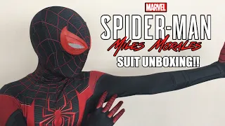 Spiderman Miles Morales PS5 join the Multiverse! Unboxing Spiderman Miles Morales PS5 Suit!!