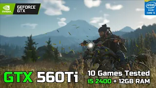 GTX 560 Ti + i5 2400 | 10 Games Tested