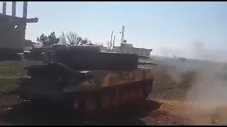 Syrian ZSU-23-4 Shilka insane rate of fire