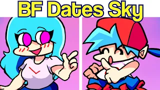 Friday Night Funkin': Sky's Date Week (BF Dates Sky) FULL WEEK + Ending [FNF Mod/HARD]