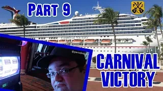 Carnival Victory Cruise Vlog 2018 - Part 9: Sea Day, Casino, Hairy Chest, Chopsticks - ParoDeeJay