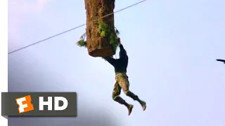 Remo Williams: The Adventure Begins (1985) - Log Attack Scene (10/12) | Movieclips