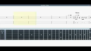 Green Day - 21 Guns, Bass Tab