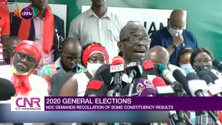 NDC demands re-collation of some constituency results | Citi Newsroom