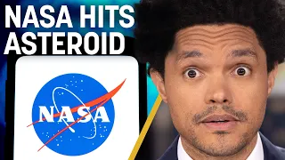 NASA Hits Asteroid & Illegal Russian Referendum Held in Ukraine | The Daily Show