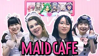 Kson & Sydsnap Become Maids for a Day | @Home Cafe AKIHABARA