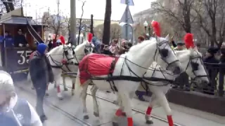 В Москве прошел парад ретро-трамваев
