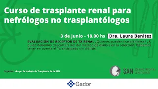 Curso trasplante renal para nefrólogos no trasplantólogos - Clase 1