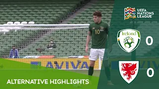 ALTERNATIVE HIGHLIGHTS | Ireland 0-0 Wales | Aviva Stadium Behind-Closed-Doors