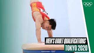 🤸🏻‍♂️Men's Vault Qualifications - Subdivision 1 | Tokyo 2020