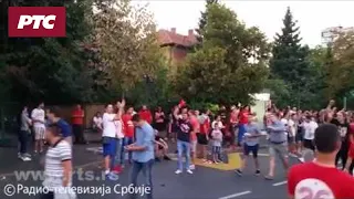 Atmosfera pred utakmicu Crvena zvezda - Krasnodar