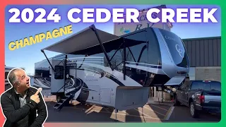 2024 Forest River Cedar Creek Champagne 360RL Full Paint