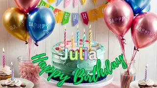 Julia Happy Birthday