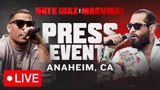 Diaz vs Masvidal: Press Event | Anaheim, CA | FANMIO PPV