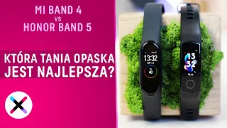 JAKA OPASKA SPORTOWA DO 150 ZŁ? 🎯 | Porównanie popularnych modeli: Xiaomi Mi Band 4 i Honor Band 5