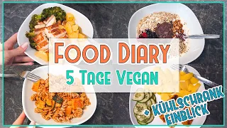 So ernähre ich mich als Veganerin - 5 TAGE FOOD DIARY - einfache & leckere Gerichte in Quarantäne