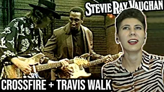 Stevie Ray Vaughan - Crossfire + Travis Walk | Reaction (Live 1989)