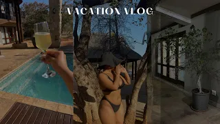 VLOG: VACATION +  HOUSE TOUR + COCKTAILS + MORNING ROUTINE + DINNER| SOUTH AFRICAN YOUTUBER