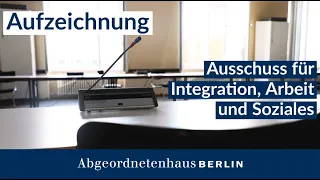 17. Sitzung des Ausschusses für Integration, Arbeit, Soziales am 05.01.2023