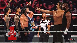 WWE December 1, 2021 - Roman Reigns & Usos vs. Omos & Great Khali