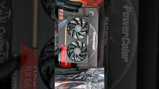 Powercolor Radeon™ RX 6600 Fighter 8GB GDDR6 128-bit - unBoxing #shorts