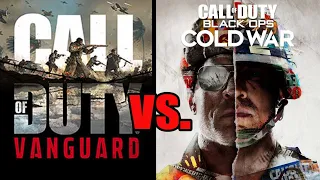 COD Vanguard vs Call Of Duty Black Ops Cold War Comparison, PS4 Beta Gameplay