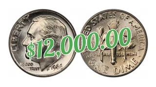 1966 Roosevelt DIMES YOU MIGHT HAVE IN YOUR POCKET CHANGE WORTH MONEY.