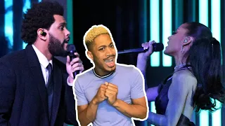 THE WEEKND & ARIANA GRANDE - LIVE AT 2021 IHEARTRADIO AWARDS (REACTION)