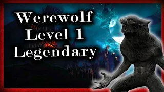 How to Become a Werewolf at Level 1 on Legendary | Skyrim AE