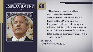 Texas Attorney General Ken Paxton acquitted in historic impeachment trial