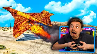 In GTA 5.. I found ABANDONED airplane and THIS happened! (OMG!)