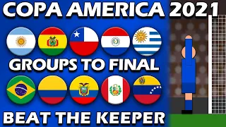 Beat The Keeper ⚽ COPA AMERICA ⚽ Group Matches to Final