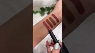 WSWB Lip Crayon Swatches