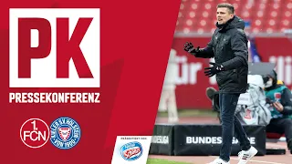 Die PK mit Robert Klauß im Re-Live | 1. FC Nürnberg - Holstein Kiel