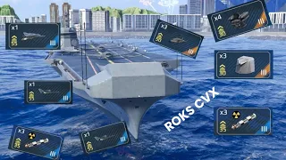 ROKS CVX ship in modern warship game @ERROR13184