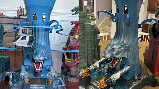 New Masters of the Universe Crowdfunded Eternia Playset in hand images