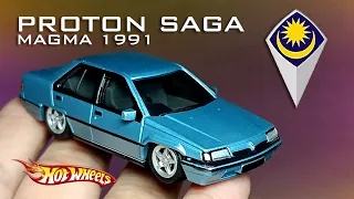 HOT WHEELS PROTON SAGA MAGMA 1991