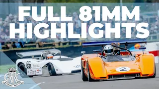 81MM Full Highlights | Can-Am, Ferrari 640 V12, Lauda's McLaren, all the incredible racing action