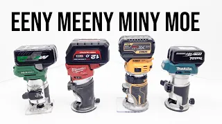 18v Router Comparison | Which is better? Makita, Milwaukee, DeWALT or HiKOKI (Metabo HPT)