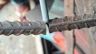 Round steel bar, two powerful joint welding tricks that not everyone knows