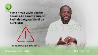 KURAKURAN ALHAZAI || DR. ABDULRAHMAN SANI YAKUB | 02