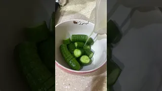 ترند الخيار من باقي ما جربها!! 🥒🌶️