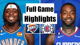 Los Angeles Clippers vs Oklahoma City Thunder Full Game Highlights | Oct 25 | 2022-23 NBA Season