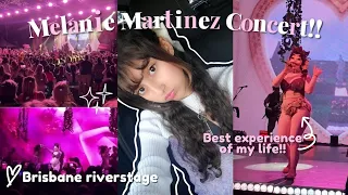 going to a Melanie Martinez CONCERT !! 🎀🦋﹕first ever concert, seeing Melanie, Brisbane city ˚｡⋆