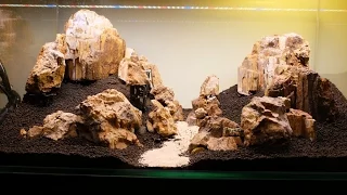 Aquascaping with rock on a budget