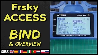 FRsky ACCESS Protocol - Bind & Overview (X-Lite SPro; X9Lite; X9D 2019; QX7 ACCESS)