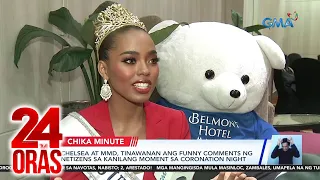 Miss Universe PH 2024 Chelsea Manalo, surreal ang feeling sa pagkapanalo | 24 Oras