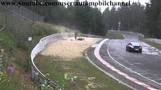Motorcycle Crash on Nordschleife Nürburgring  Accident 27 07 2013